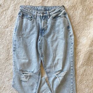 Old Navy Light Wash Curvy O.G Straight